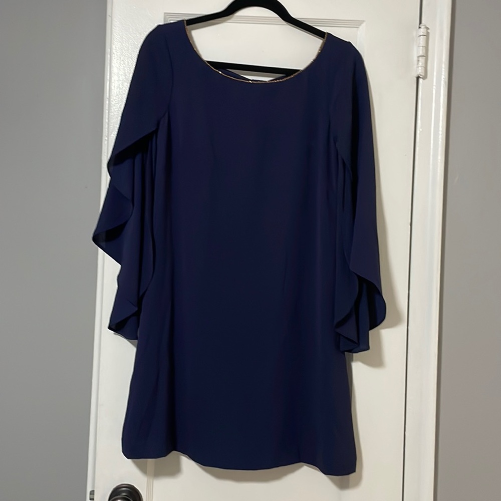 Jessica Simpson navy blue dress
